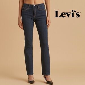 Levi's Red Label Dark Blue Women's Straight Leg Jeans Size 8
